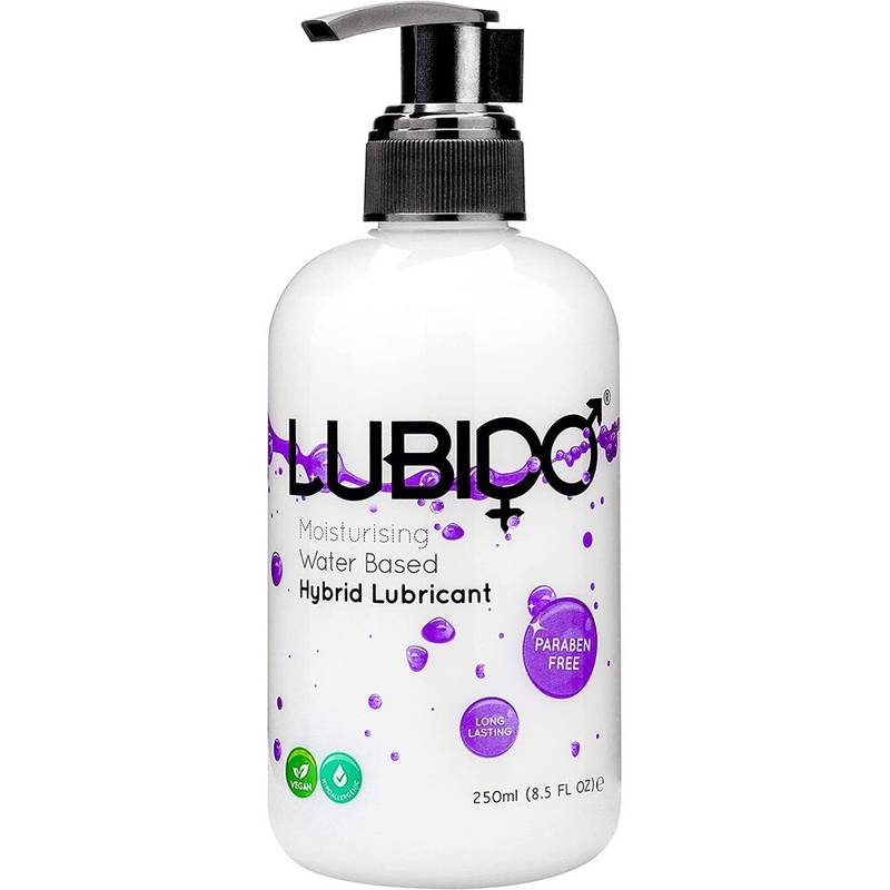 250HYBRIDx1.jpg Lubido HYBRID 250ml Paraben Free Water Based Lubricant - Image 1