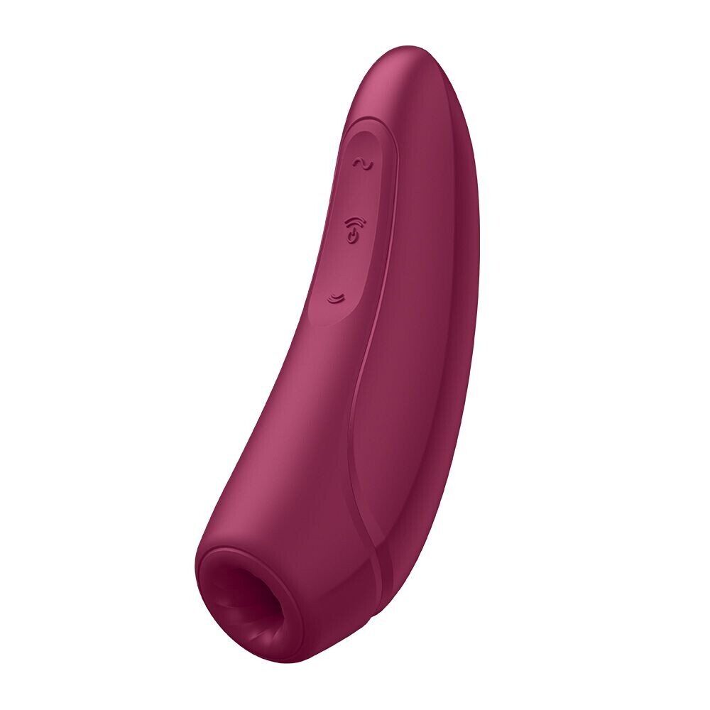 Satisfyer App Enabled Curvy 1 Plus Rose Red - Image 1