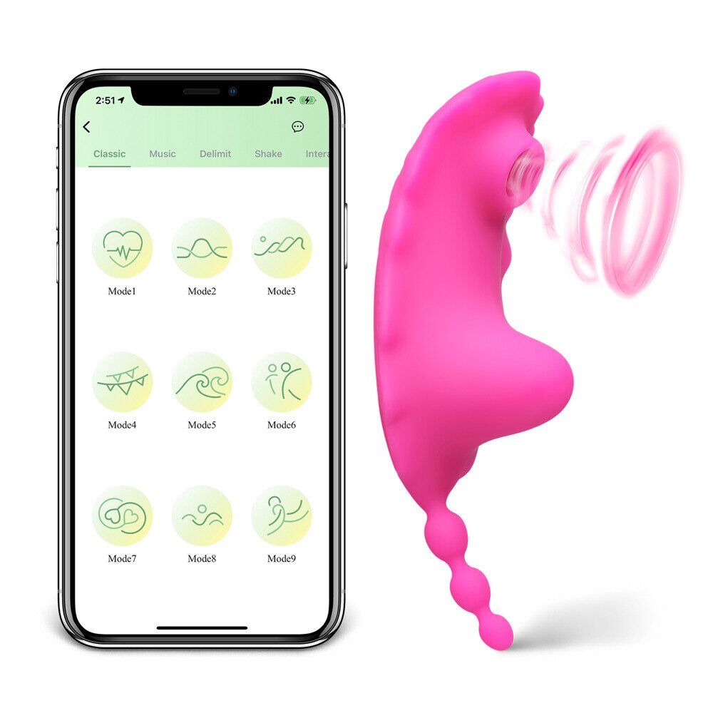 App Controlled Sucking Clit Vibe - Image 1