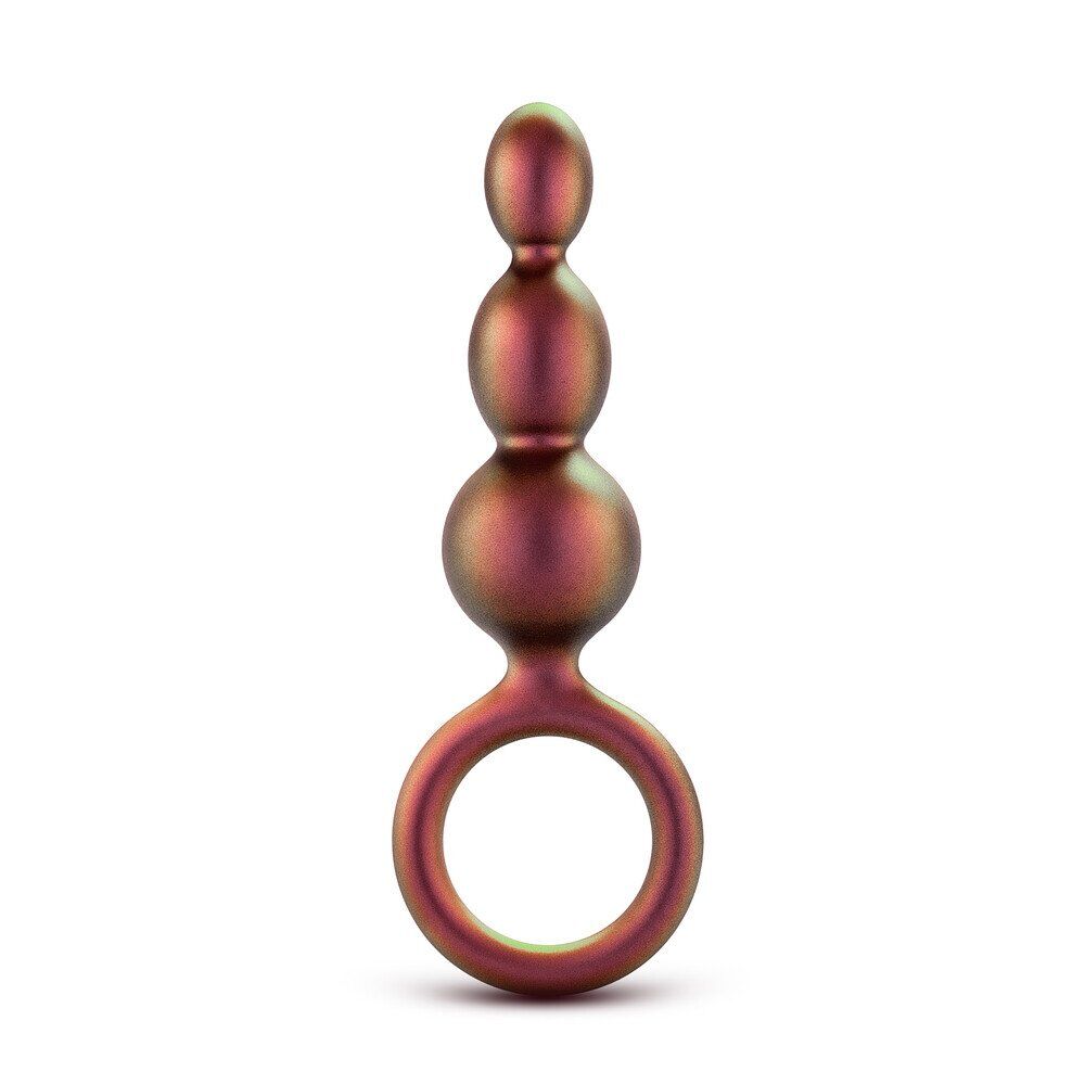 Anal Adventures Matrix Beaded Loop Butt Plug - Image 1