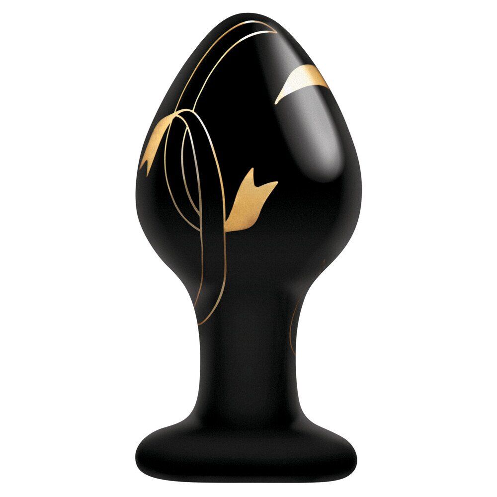 Secret Kisses 3.5 Inch Glass Butt Plug - Image 1